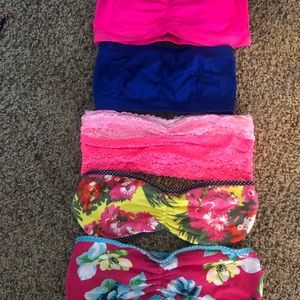 Strapless Tube Crop Top Bundle